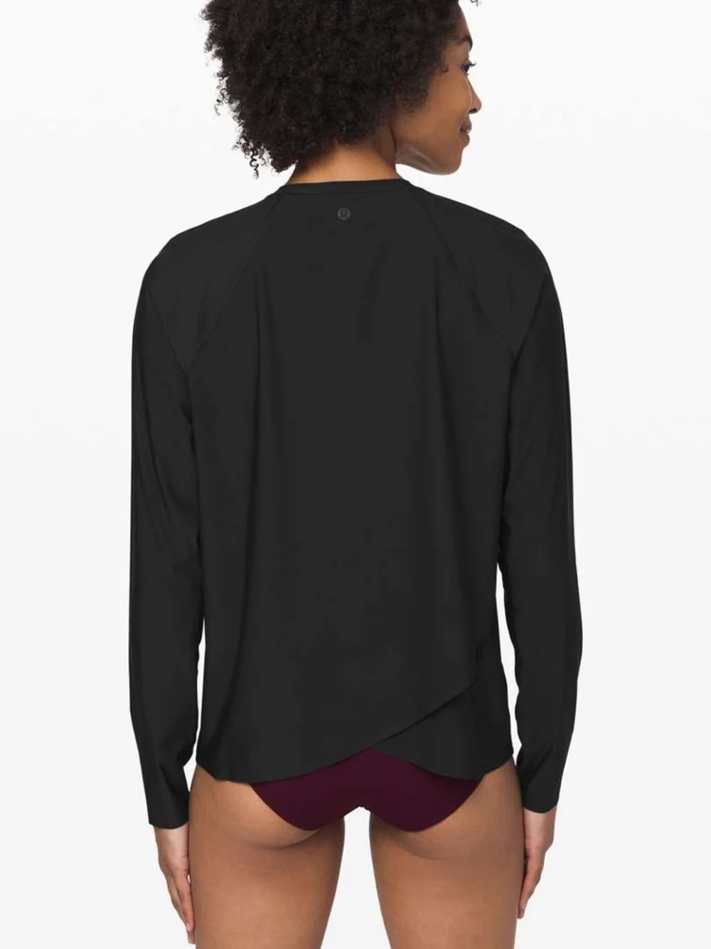 NWOT💕 Lululemon Sun Shelter Long Sleeve Rash Guard - Black XS